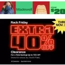 Seasonal discounts at retail outlets