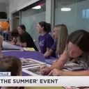 Student-Athletes Inspire Young Readers at Local Library Event