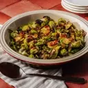 Crispy Brussels Sprouts with Sweet Chili Sauce (Nam Chim Gai)