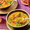 Hearty Autumnal Soup: Wild Rice & Pumpkin Delights