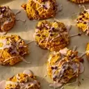 Effortless Pumpkin Chocolate-Chip Drop Scones