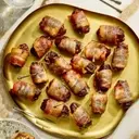 Elevate Your Holiday Appetizers: Three-Ingredient Bacon-Wrapped Dates with Blue Cheese