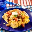 Southwest-Style Cheesy Breakfast Strata: A Hearty Make-Ahead Meal