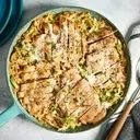 One-Pan Lemon Chicken Orzo with Tender Cabbage