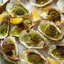 Indulgent Roasted Oysters with Savory Topping
