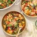 Quick & Comforting White Bean and Kale Soup with Fire-Roasted Tomatoes