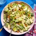 Crispy Chickpea Caesar Salad: A Healthy and Flavorful Meal