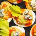 Spicy Blue Cheese Deviled Eggs: A Culinary Fusion