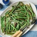 Delectable Cacio e Pepe Green Beans