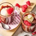 Rapid Raspberry Chocolate Mug Cakes
