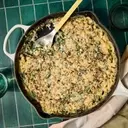Creamy Lemon-Parmesan Spinach & White Bean Casserole: A Wholesome Delight