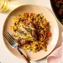 Golden Chicken & Rice Skillet: A Quick & Healthy Casserole