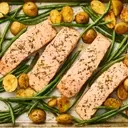 Effortless Sheet-Pan Salmon with Roasted Vegetables