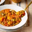 Arakas: A Greek Pea, Potato, and Carrot Stew