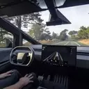 Tesla Cybertruck's Full Self-Driving System Misinterprets Road Markings at High Speeds