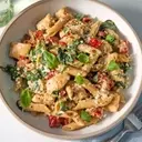 Delectable Chicken & Spinach Penne Skillet: A High-Protein Meal for Busy Weeknights