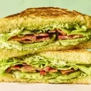 Bacon, Lettuce, and Avocado Sandwich with Herb Aioli
