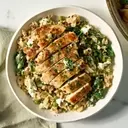 Creamy Lemon Chicken Skillet with Spinach & Peas: A Wholesome One-Pan Meal