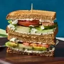 Refreshing Cucumber, Avocado, Tomato & Goat Cheese Sandwich