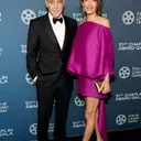 Amal Clooney's Bold Fashion Statement at the Chaplin Award Gala