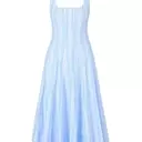 Taylor Swift's Spring Fashion Statement: The Staud Wells Midi Dress