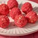 Refreshing Lemon-Strawberry Energy Spheres: A Quick and Healthy Snack