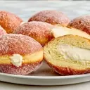 The Art of Crafting Exquisite Cream-Filled Doughnuts