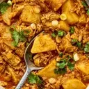 Hearty Mexican Stewed Potatoes with Pork Belly