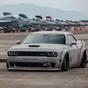 Liberty Walk Transforms Dodge Challenger with Fighter Jet Livery