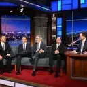 Late-Night Legends Unite as Stephen Colbert's Era Concludes