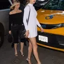 Taylor Swift Embraces Bridal White in a Chic Mini Dress for NYC Outing