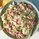 Refreshing Orzo Salad with Creamy Herb Dressing