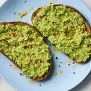 Quick and Healthy Smashed Pea Toast