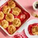 Perfect Strawberry Cobbler with Biscuit Topping