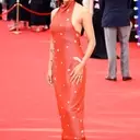 Greta Lee's Bold New Bangs Debut at 'Toy Story 5' Premiere