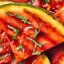 Grilled Watermelon with Honey-Lime-Cayenne Glaze: A Spicy Summer Treat