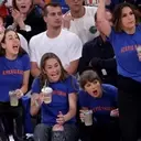 Celebrities' Custom Knicks Shirts Go Viral at NBA Finals