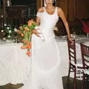 A Bronx Couple's Elegant Wedding Fashion