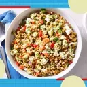 Effortless Post-Vacation Dining: The Lemony Feta Lentil Salad