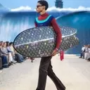 Louis Vuitton's Parisian Beach Show: A Miraculous Mirage in the Heat