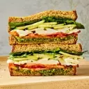 Delicious and Nutritious Vegetable Pesto Sandwich: A Quick Meal Solution