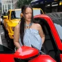 Rihanna and A$AP Rocky's Contrasting Summer Styles in New York