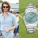 Andrew Garfield's Wimbledon Style: A Blue-Toned IWC Ingenieur Steals the Show