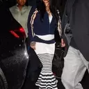 Rihanna's Bold Striped Ensemble Takes Center Stage in New York City