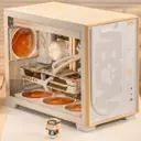 Colorfire's Cat-Themed PC Case Features an Adorable Paw-Print Power Button