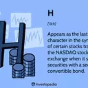 NASDAQ Identifier 'H' and Market Structure