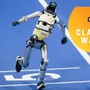 Robot Runner Suffers Spectacular Malfunction at Humanoid Robot Games