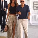 Amal and George Clooney's Effortlessly Chic Departure from Venice
