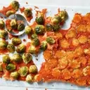 Elevating Brussels Sprouts with a Crispy Cheese Skirt