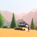 Over The Hill: A Serene Off-Road Driving Experience